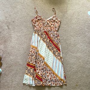 Aerie Midi Dress - Paisley Patchwork